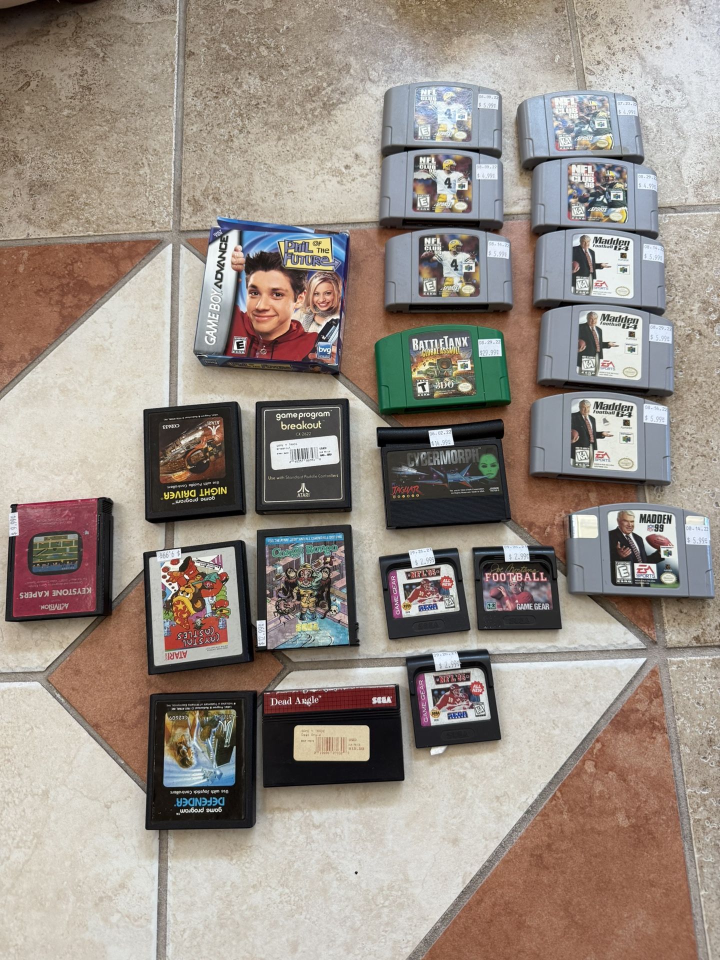 Lot Of Games Cartridge