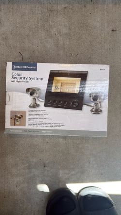 Color security system 2 cameras included