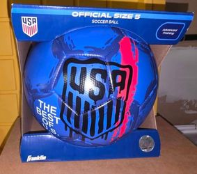 USA Blue or White Soccer Balls