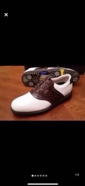 Footjoy Dryjoys Tour Aquaflex/ECL Mens Golf Shoes Size 11 1/2