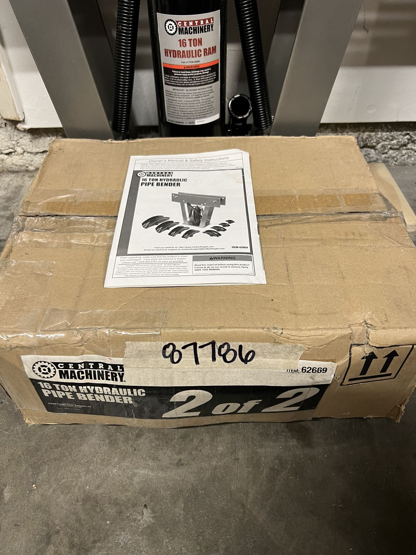 16 Ton Hydraulic Pipe Bender