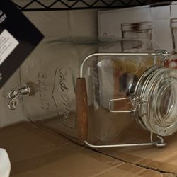 Gallón glass Mason Jar