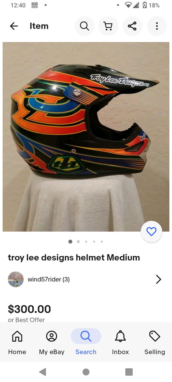 Troy Lee Designed Helmet