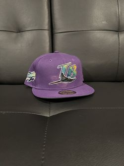 Tampa Bay Rays Fitted Hat Size 7 1/2