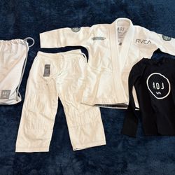 Kids Shoyoroll RVCA AOJ Jiu Jitsu Gi, Size M0
