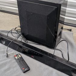 LG Soundbar With Subwoofer