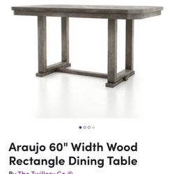 Dinning Table Set 5PCS 4 Chairs and Table