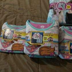 Brand New Pajama size 2T-3T-5T-7-8T $4 Each