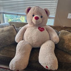 Giant Teddy Bear.  4' Tall