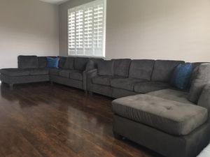 A Zgallerie Linden Sofa Chair For In Vallejo Ca Offerup Brand New Brown 9ft X 6 5ft Sofa Sectional Only 650 Each Delivery Available Located In