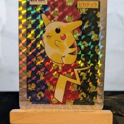 Pokémon Card Pikachu Topsun JPN Prism Holo 1997