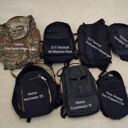 Various Tactical Bags 