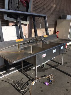 3 compartment sink NSF