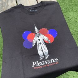 PLEASURES t-shirt // sz. L