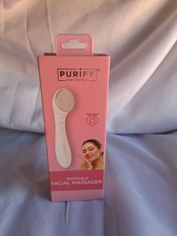 PURIFY Portable Facial Massager – Home & Travel – One Item