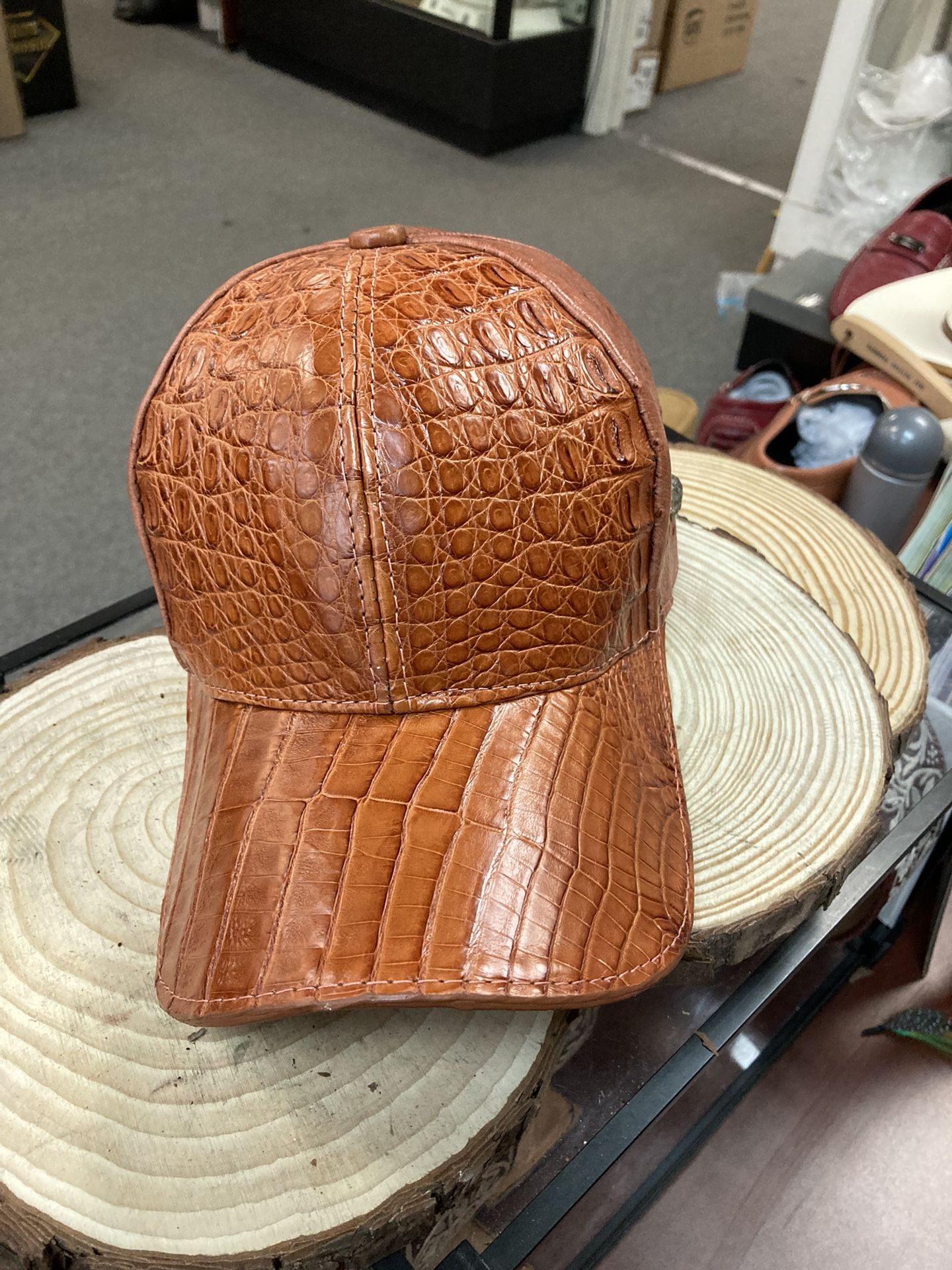 Gorra De Piel Exotica