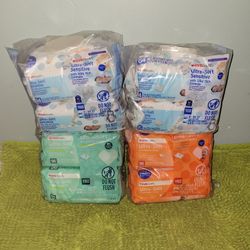 4 Pack Baby Wipes