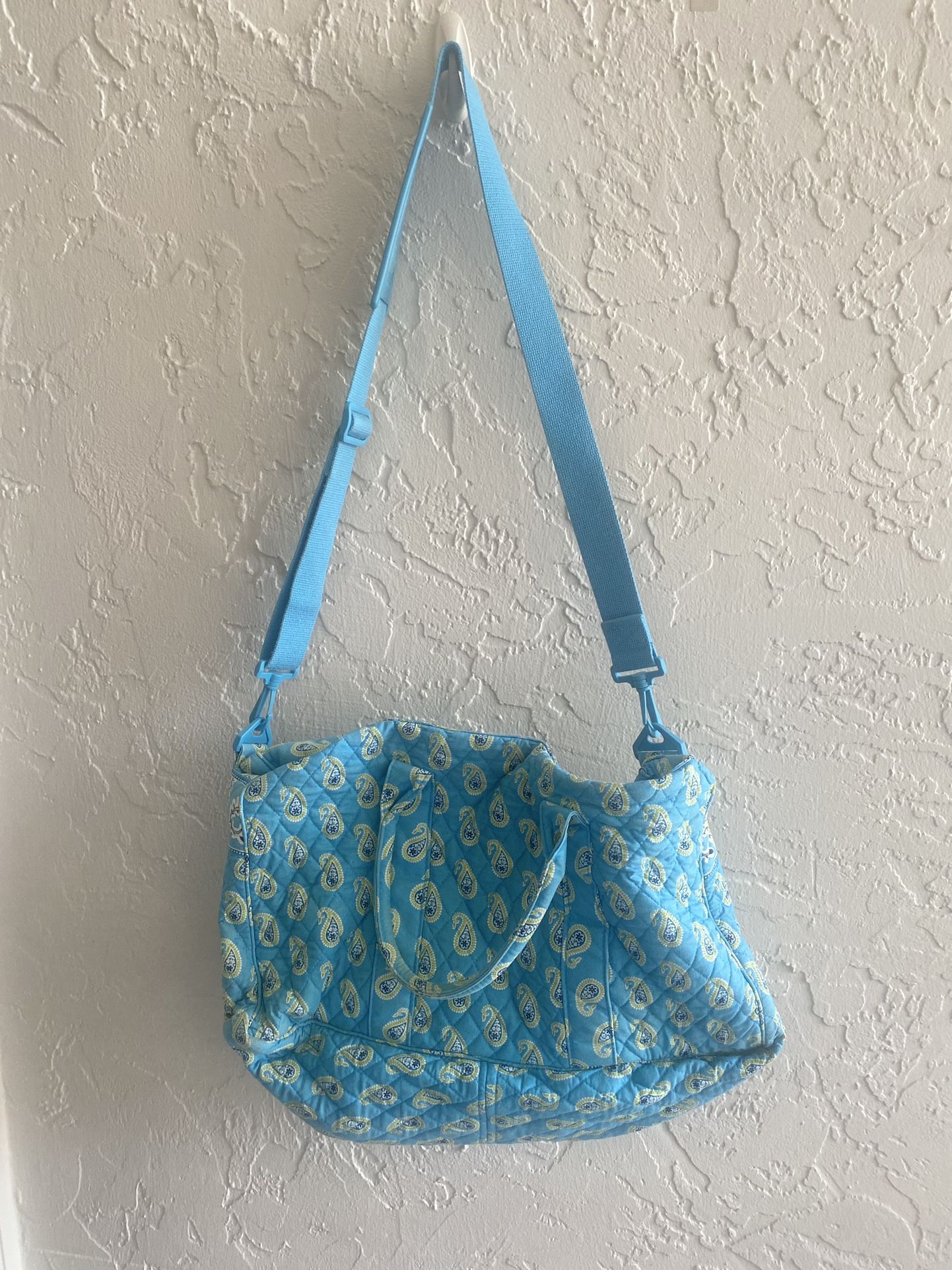 Vera Bradley Bermuda Blue 22” Duffel Bag  