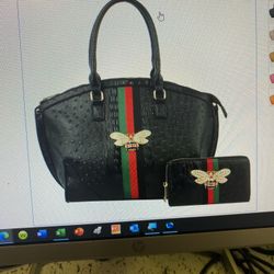 Tote Purse With Wallet