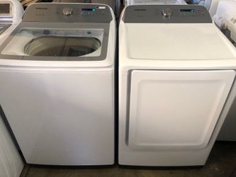 Samsung Washer and Gas Dryer Set