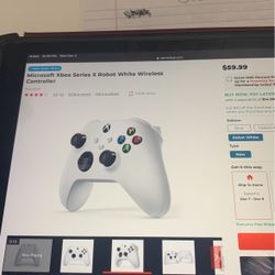 Microsoft Xbox X series Robot White controller new in package!