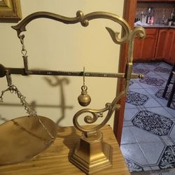 Vintage Brass Scale