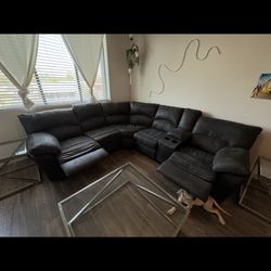 Gray Sectional Couch