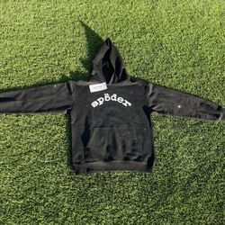 Spider Hoodie Black Sparkle