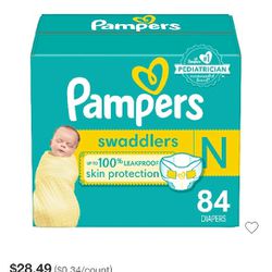 Baby Diapers Nb Size 