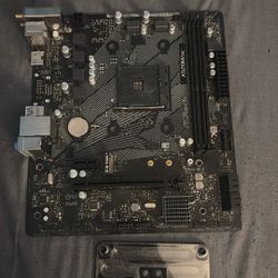 Broken Am4 Asrock A520m/ac Motherboard