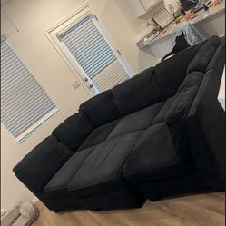 Navy Blue Couch $550