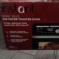 Instant Omni Plus Air Fryer Toaster  Oven 