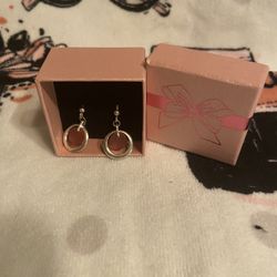 These are original sterling silver pre-love earrings
