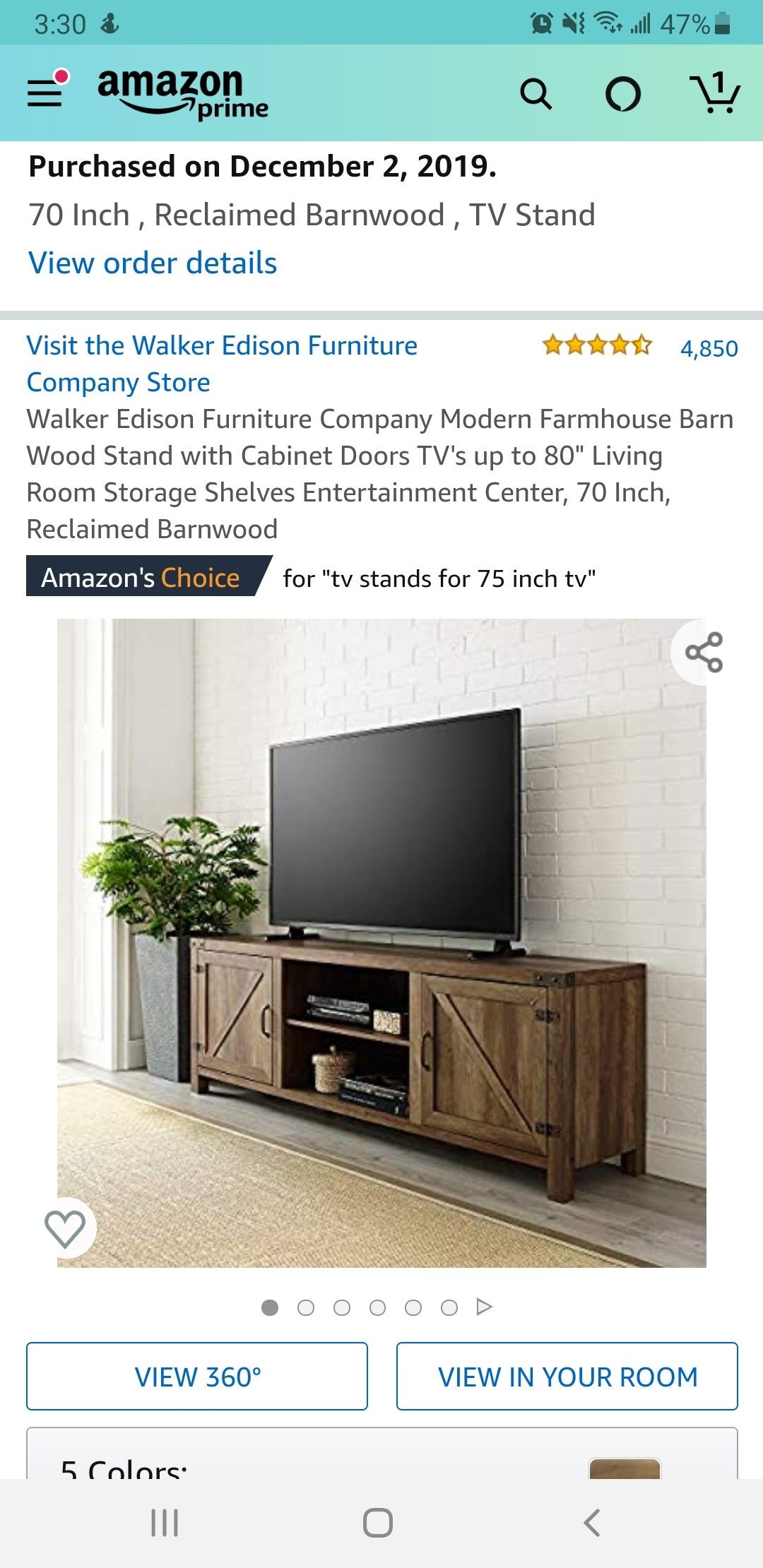 TV Entertainment Hutch (new in box!!)