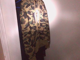 champion x bape hoodie
