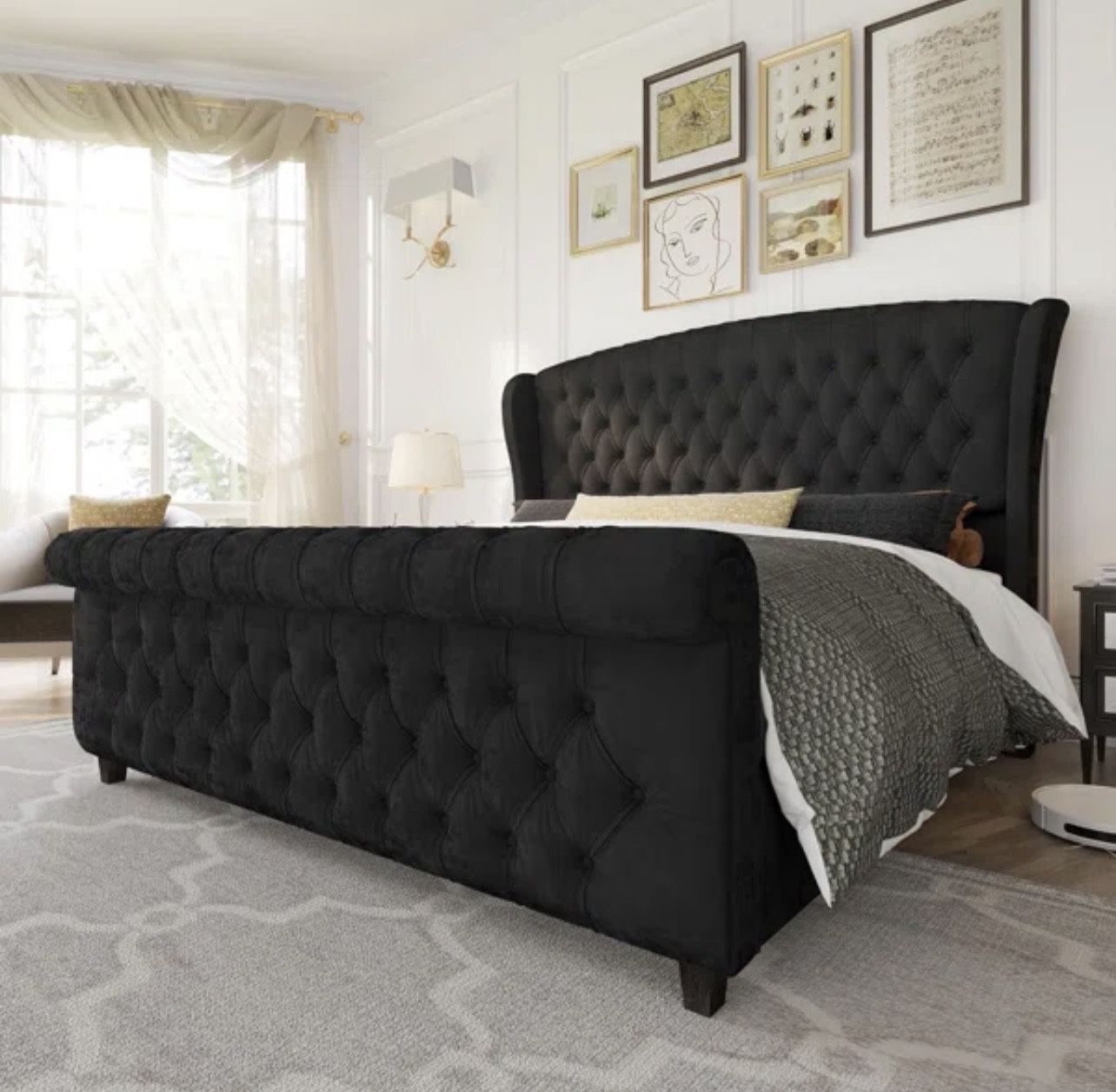 Queen size Bed (mattress not Included)