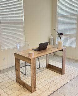 Light Oak Colored Desk