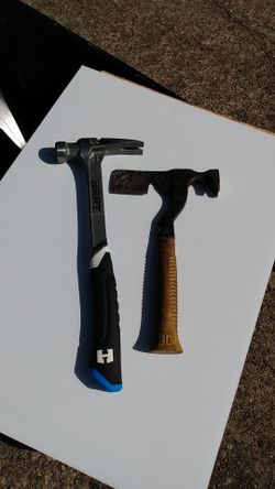 Roofers magnetic hammer,& Hart hammer
