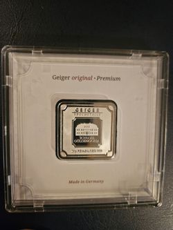 Geiger Edelmetalle 20g Fine Silver Bar