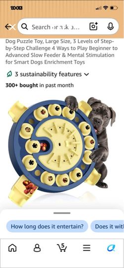 Dog puzzle toy