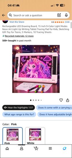 New kids led sewing board