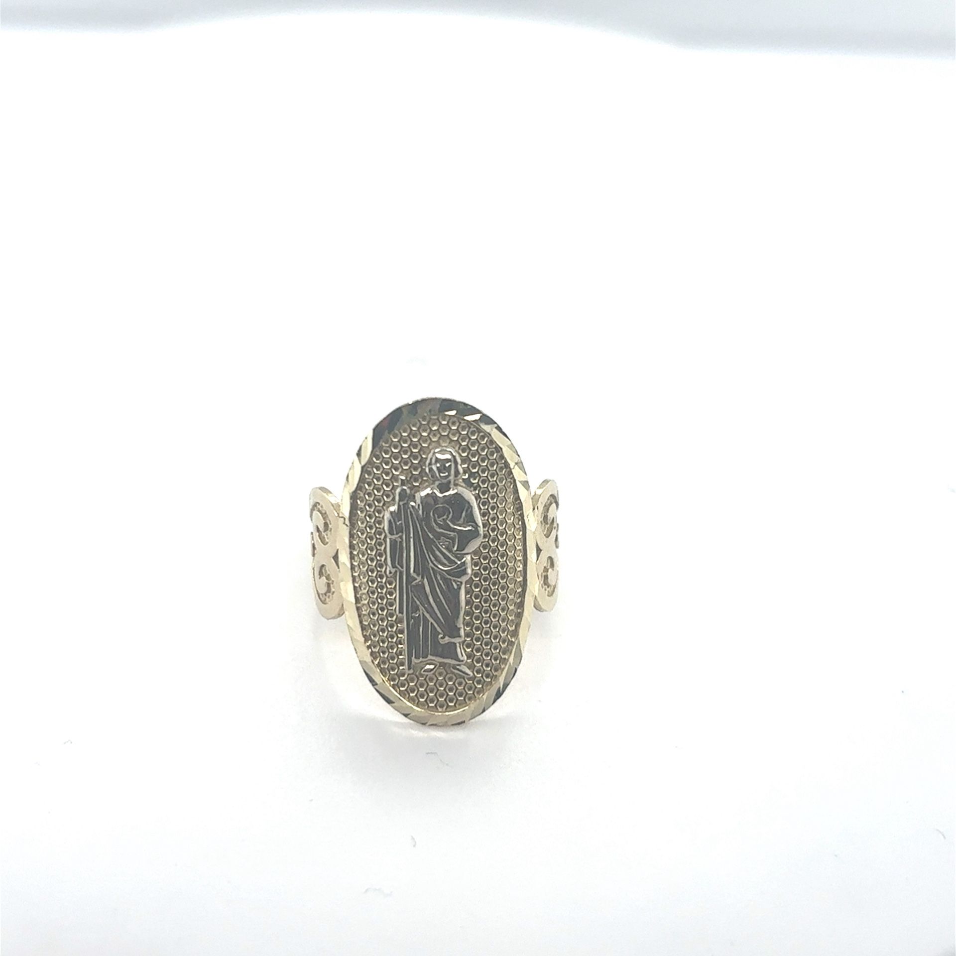 Oval Saint Jude Ring
