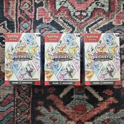 Pokemon Prismatic Evolutions Booster Bundles