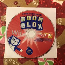 Nintendo Wii Game - Boom Bloc Disc Only 💯 Working, Very Clean $7