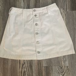 ABERCROMBIE & FITCH DENIM SKIRT