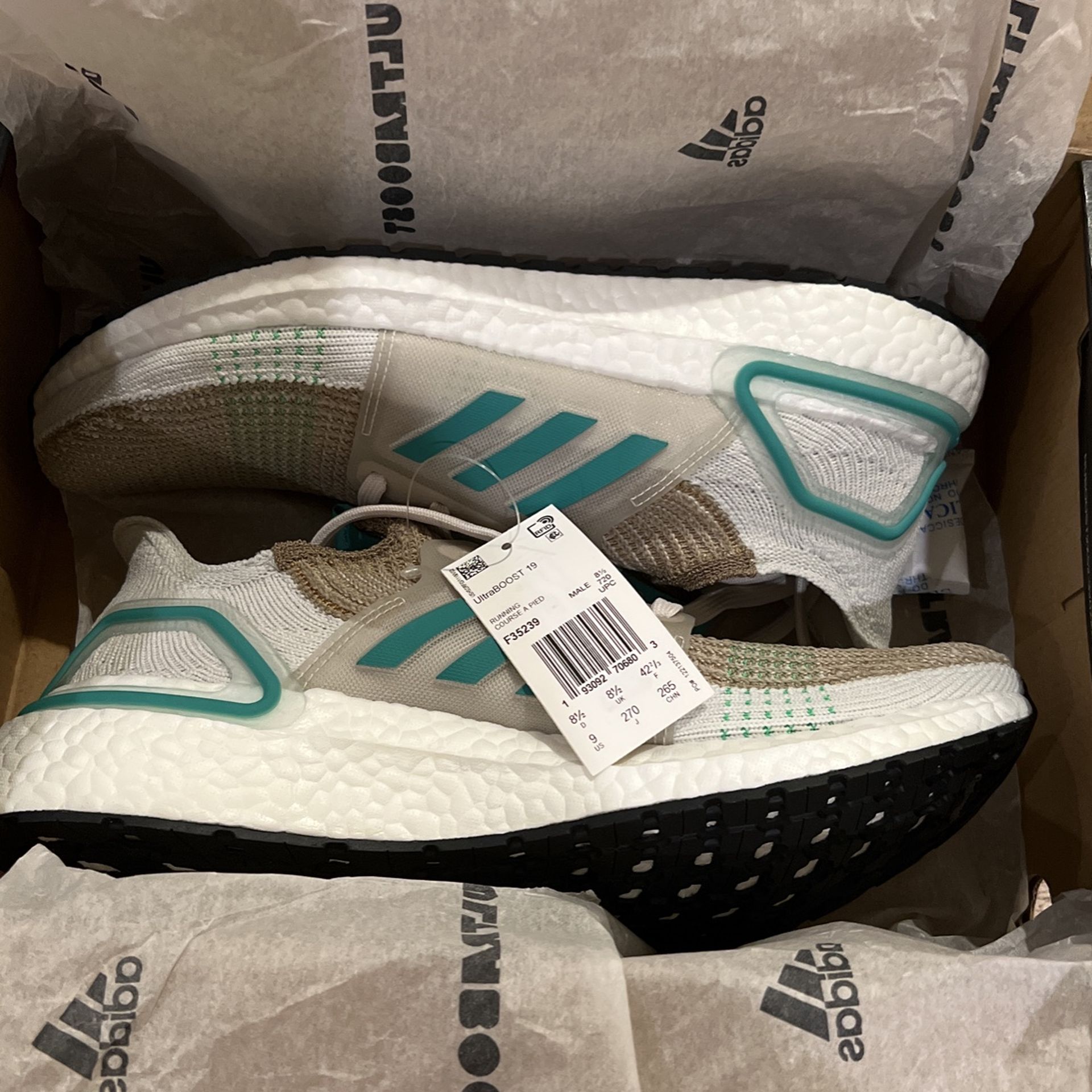 Adidas UltraBOOST 19 Men Shoes Size (((BRAND NEW)))