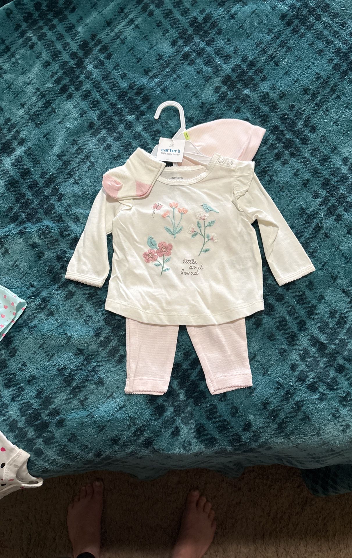 Carter's 3 Month Baby Basics Set.