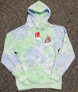 Kelloggs Pullover Hoodie Tony The Tiger Frosted Flakes Tie Dye Size Large 