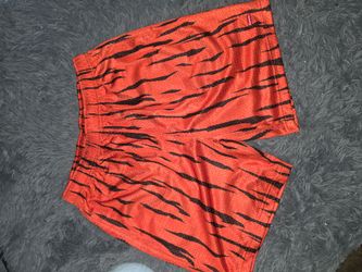 Supreme baggy Tiger  Mesh shorts  ( Small )