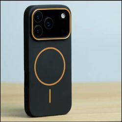 Luxury Matte Magnetic Wireless Charging Phone Case Compatible with for Iphone 17 Pro Max. Shockproof Camera Protection Phone Cover